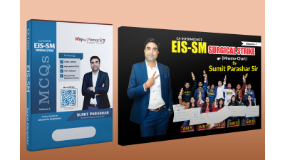 CA Inter EIS SM MCQ & Chart Book | 100% Coverage | Sumit Parashar 